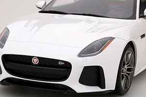 JAGUAR F-TYPE SVR COUPE 2015 GLACIER WHITE LIMITED EDITION 999 PCS — фото 3