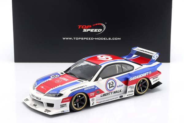 NISSAN LB-SUPER SILHOUETTE S15 SILVIA GARASIDRIFT X LBWK #12 2025 / НИССАН ЛБ-СУПЕР СИЛУЭТ S15 СИЛЬВИЯ ГАРАСИДРИФТ КС ЛБВК — фото 3