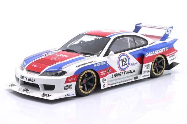 NISSAN LB-SUPER SILHOUETTE S15 SILVIA GARASIDRIFT X LBWK #12 2025 / НИССАН ЛБ-СУПЕР СИЛУЭТ S15 СИЛЬВИЯ ГАРАСИДРИФТ КС ЛБВК