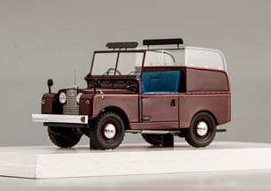 LAND ROVER SERIES I 88 ROYAL REVIEW 1954 MAROON — фото 3