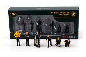 FIGURINES PIT CREW  JPS TEAM LOTUS 1977 (SET OF 6) | НАБОР ФИГУРОК JPS LOTUS КОМАНДЫ ФОРМУЛА 1 ЛОТУС — фото 3