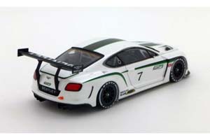 BENTLEY CONTINENTAL GT3 MONDIAL DE LAUTOMOBILE 2012 WHITE — фото 4