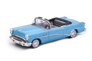 BUICK CENTURY 2-DOOR CONVERTIBLE 1954 MALIBU BLUE СИНИЙ С СЕРЫМ ИНТЕРЬЕРОМ
