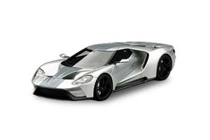 FORD GT - CHICAGO AUTO SHOW 2015 СЕРЕБРИСТЫЙ