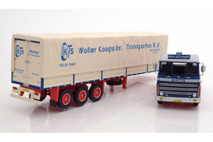 SCANIA LBT 141 WOLTER KOOPS 1976 BLUE/RED — фото 3