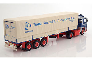 SCANIA LBT 141 WOLTER KOOPS 1976 BLUE/RED — фото 2