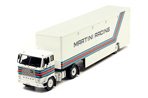 VOLVO F88 RACE TRANSPORTER MARTINI RACING TEAM 1976 / ВОЛЬВО F88 C ПОЛУПРИЦЕПОМ