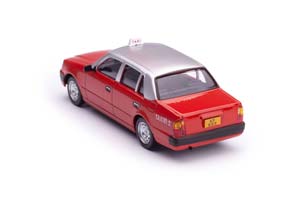 TOYOTA CROWN TAXI HONG KONG 1995 RED/SILVER — фото 3