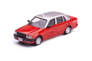 TOYOTA CROWN TAXI HONG KONG 1995 RED/SILVER — фото 13