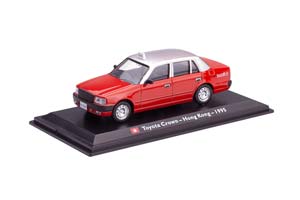 TOYOTA CROWN TAXI HONG KONG 1995 RED/SILVER — фото 11