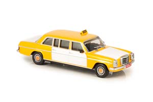 MERCEDES 240D/8 TAXI BEIRUT 1970 YELLOW/WHITE — фото 3