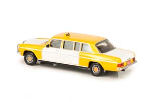 MERCEDES 240D/8 TAXI BEIRUT 1970 YELLOW/WHITE — фото 4