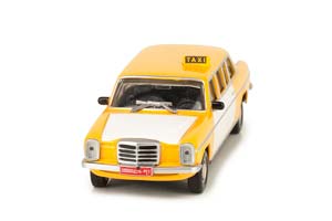 MERCEDES 240D/8 TAXI BEIRUT 1970 YELLOW/WHITE — фото 5