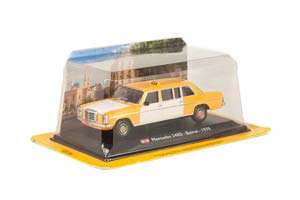 MERCEDES 240D/8 TAXI BEIRUT 1970 YELLOW/WHITE — фото 9