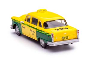 CHECKER A11/A12 SAN-FRACISCO TAXI 1980 ТАКСИ САН-ФРАНЦИСКО ЖЕЛТЫЙ С ЗЕЛЕНЫМ — фото 3