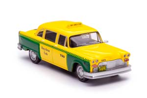CHECKER A11/A12 SAN-FRACISCO TAXI 1980 ТАКСИ САН-ФРАНЦИСКО ЖЕЛТЫЙ С ЗЕЛЕНЫМ — фото 7