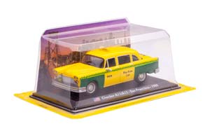 CHECKER A11/A12 SAN-FRACISCO TAXI 1980 ТАКСИ САН-ФРАНЦИСКО ЖЕЛТЫЙ С ЗЕЛЕНЫМ — фото 10