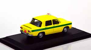 RENAULT 8 TAXI BAMAKO 1970 LIGHTYELLOW GREEN — фото 2