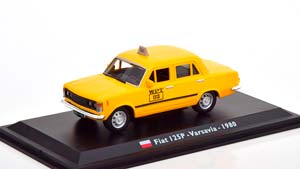 FIAT 125P TAXI WARSCHAU 1980 YELLOW