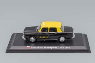 RENAULT 8 TAXI SANTIAGO DE CHILE 1965 BLACK/YELLOW — фото 3