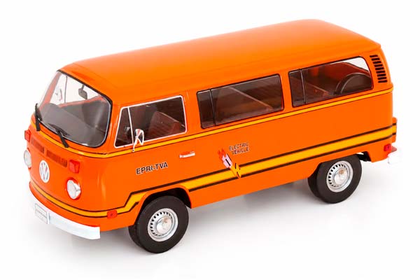 VW T2 BUS ELECTRIC 1978 ORANGE YELLOW / ФОЛЬКСВАГЕН T2 ЭЛЕКТРИЧЕСКИЙ МИКРОАВТОБУС 1978 ОРАНЖЕВЫЙ С ЖЕЛТЫМ