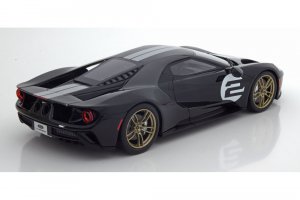 FORD GT NO 2 ANNIVERSARY EDITION 2016 BLACK SILVER LIMITED EDITION 1000 PCS FOR USA — фото 2