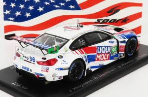 BMW 6-SERIES M6 GT3 TEAM TURNER MOTORSPORT LIQUI MOLY N96 24H DAYTONA (2020) J.KLINGMANN - D.MACHAVERN - B.AUBERLEN - R.FOLEY, WHITE RED BLUE — фото 2