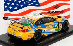 BMW 6-SERIES M6 GT3 TEAM TURNER MOTORSPORT N96 24H DAYTONA (2017) M.MARTIN - J.MARKS - J.KLINGMANN - J.KROHN, YELLOW BLUE — фото 2