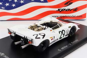 PORSCHE 908/2 #29 5-TH 12H SEBRING1969 WHITE/RED — фото 2