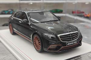 MERCEDES W222 S63 AMG S-CLASS 2020 BLACK / МЕРСЕДЕС С63 АМГ ЧЕРНЫЙ — фото 3