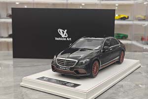 MERCEDES W222 S63 AMG S-CLASS 2020 BLACK / МЕРСЕДЕС С63 АМГ ЧЕРНЫЙ — фото 19