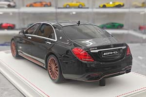 MERCEDES W222 S63 AMG S-CLASS 2020 BLACK / МЕРСЕДЕС С63 АМГ ЧЕРНЫЙ — фото 4