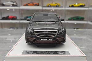 MERCEDES W222 S63 AMG S-CLASS 2020 BLACK / МЕРСЕДЕС С63 АМГ ЧЕРНЫЙ — фото 9