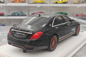 MERCEDES W222 S63 AMG S-CLASS 2020 BLACK / МЕРСЕДЕС С63 АМГ ЧЕРНЫЙ — фото 2