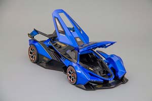 LAMBORGHINI LAMBO V12 VISION GT, СИНИЙ — фото 4