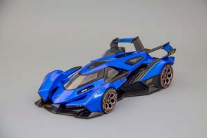 LAMBORGHINI LAMBO V12 VISION GT, СИНИЙ — фото 1