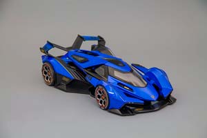 LAMBORGHINI LAMBO V12 VISION GT, СИНИЙ — фото 2