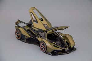 LAMBORGHINI LAMBO V12 VISION GT, ЗЕЛЁНЫЙ — фото 4