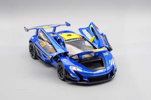 MCLAREN P1 GTR, СИНИЙ, 21 СМ — фото 3