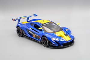 MCLAREN P1 GTR, СИНИЙ, 21 СМ