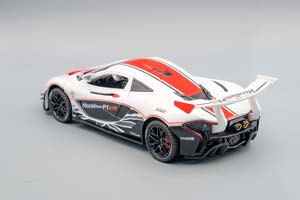 MCLAREN P1 GTR, БЕЛЫЙ, 21 СМ — фото 3