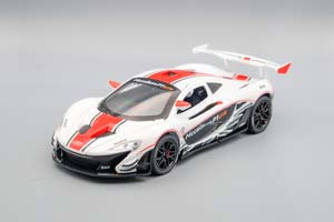 MCLAREN P1 GTR, БЕЛЫЙ, 21 СМ