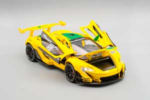 MCLAREN P1 GTR, ЖЁЛТЫЙ, 21 СМ — фото 6