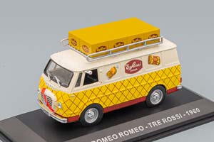 ALFA ROMEO ROMEO 1 VAN TRE ROSSI 1960, CREAM YELLOW