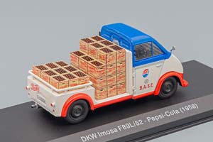 DKW F89L/52 IMOSA PICK-UP PEPSI-COLA 1958, WHITE BLUE RED — фото 2