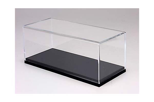 DISPLAY CASE WITH BLACK BASE AND GREY SURFACE / БОКС ББР 1:1 — фото 1