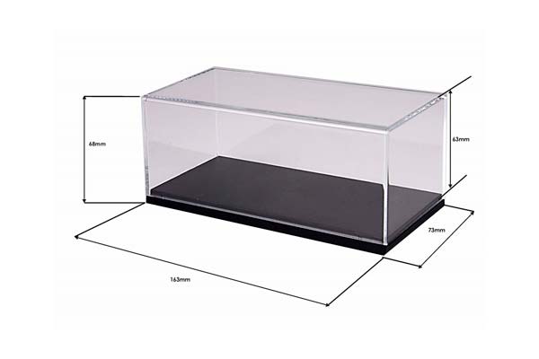 DISPLAY CASE + BLACK BASE HIGH QUALITY SCRATCH RESISTANT / БОКС ББР 1:1 — фото 3