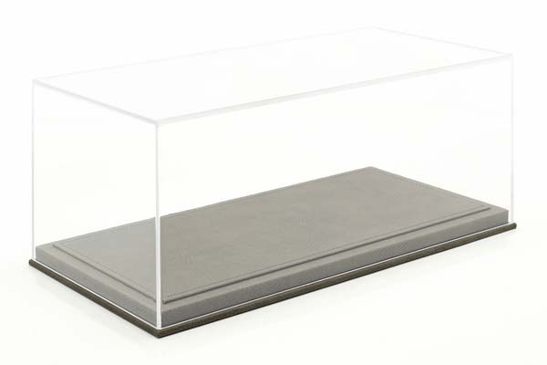 HIGH QUALITY ACRYLIC SHOWCASE FOR MODEL CARS IN THE SCALE LIGHT-GRAY BBR / ХИГХ КВАЛИТЙ АКРИЛОВЫЙ БОКС ДЛЯ МОДЕЛЕЙ ЛИГХТ-ГРАЙ ББР СЕРЫЙ — фото 3