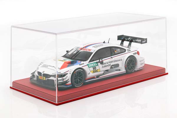 HOCHWERTIGE ACRYL VITRINE FOR MODEL CARS IN THE SCALE RED BBR / ХОЧВЕРТИГЕ АКРИЛОВЫЙ ВИТРИНЕ ДЛЯ МОДЕЛЕЙ КРАСНЫЙ ББР
