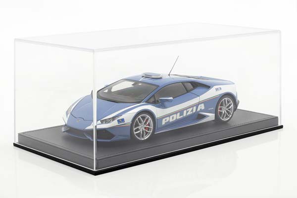 HIGH-QUALITY ACRYLIC SHOWCASE FOR MODEL CARS IN SCALE BLACK BBR / ХИГХ-КВАЛИТЙ АКРИЛОВЫЙ БОКС ДЛЯ МОДЕЛЕЙ ЧЕРНЫЙ ББР